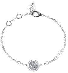 GUESS Damen-Armband Edelstahl One Size Silber 32024290