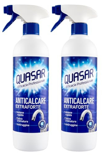 ANTICALCARE EXTRAFORTE, Azione Rapida, Salva Cromature, Antiruggine 580ml (2 Flaconi)