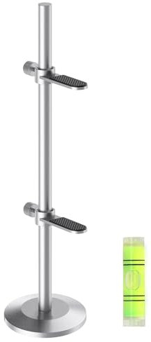 Grafikkarten Halterung, GPU Halterung mit Magnet, Grafikkarten Halter GPU, Aluminium Grafikkartenhalter, Höhenverstellbare Video Karte Sag Halter, 10-190 mm Hoch, Silber