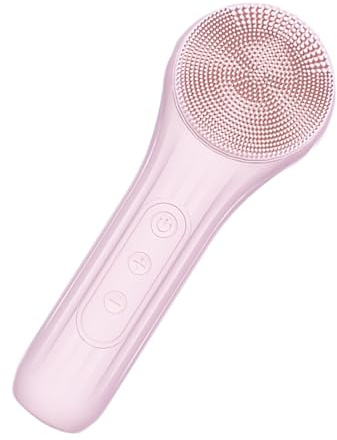 Scrubber elettrico del viso, Detergente viso Lumiglow, Detergente viso elettrico Lumiglow, Spazzola elettrica per la pulizia del viso, Detergente viso in silicone ricaricabile impermeabile, Spazzola