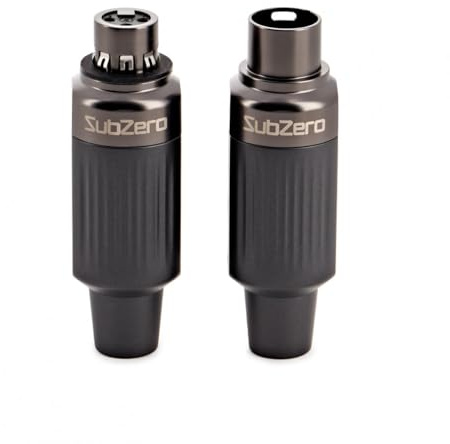 SubZero Drahtloses UHF-XLR-Mikrofonsystem | Drahtlose Freiheit für Auftritte, bis zu 5h Akkulaufzeit via USB-C, 50m Reichweite für kleine bis mittlere Locations