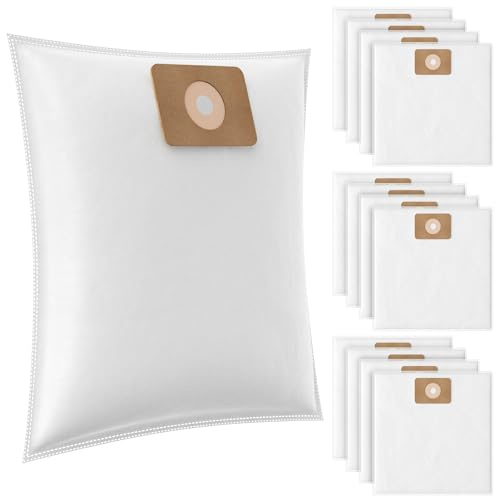 VILLAPOOL Lot de 12 sacs d'aspirateur pour Ferrex F-WDV12 humide/sec