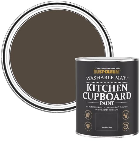 Rust-Oleum Kitchen Wood, Cupboard and Cabinet Paint in Matt Finish - LockWood, Cupboard 750ml
