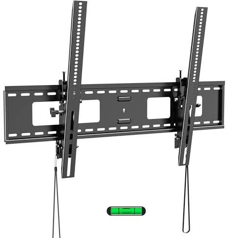 FORGING MOUNT Heavy Duty Tilting TV Wall Mount for Large TVs 55-120 Inch, Tool-Free Tilt Low Profile TV Mount,3-Stud Wall Mount Universal Bracket,VESA 900x600, Holds 275lbs, Fits 16/18/24/32 Studs