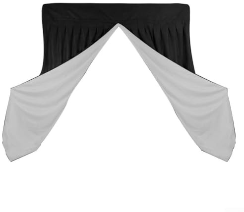 Eawfgtuw For Sunshade Net for RV, Double Layer Magnetic Camping Mesh Curtain for T5/For T6./For T6 and For, 180x148cm Black Nylon Side Sliding Door(Single-layer)