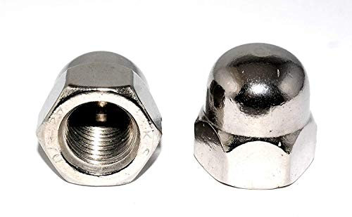 Hutmuttern M3 DIN 1587 10 Stück Edelstahl V2A Rostfrei