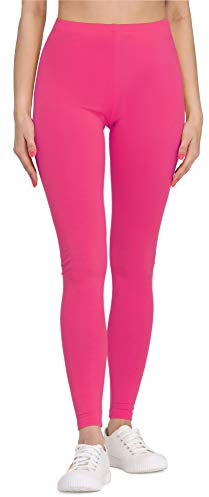 Bellivalini Leggings Deportivos Mujer BLV50-147 | Leggings largos de viscosa suaves, elásticos y cómodos para deporte