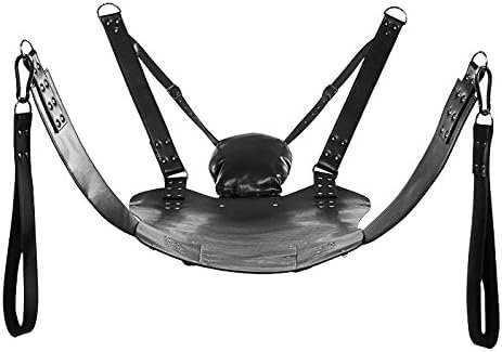 GYLEJWH Liebesschaukel Sex Sexschaukel Für Paare,Leder Liebesschaukel Sexschaukel Leather Sex Sling Swing - Mit Zubehör BDSM SM Bondage Erotikspiel Sexspielzeug