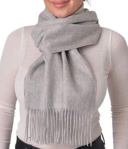 Pari De Luxe Weicher & warmer 100% Kaschmir Schal in vielen Farben - Hochwertiger & edler Cashmere Schal 100% für Damen & Herren XXL - Zeitlos und Klassisch - 35X200 cm