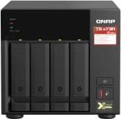 Qnap TS-473A-8G SAN/NAS-Speichersystem, schwarz