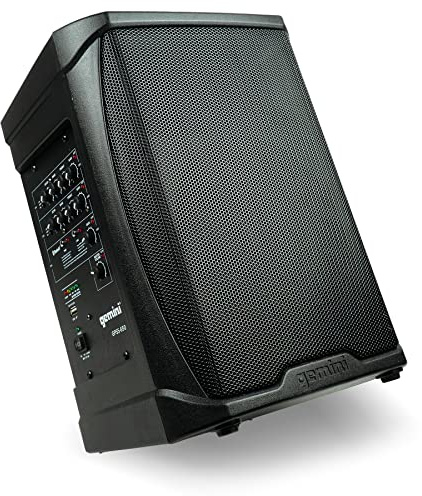 Gemini Sound GPSS-650 Ultra-Portable 200W PA System with 6.5 Woofer, Bluetooth, TWS Link, 12+ Hour Battery Life, Dual Inputs, and DSP Effects – Perfect for DJs, Podcasters, and Musicians