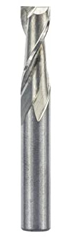 Trapano Bit Fresa a candela in metallo duro a 2 flauti Utensili per fresa piatta per macchine al tungsteno con gambo da 6 mm,6x15mm