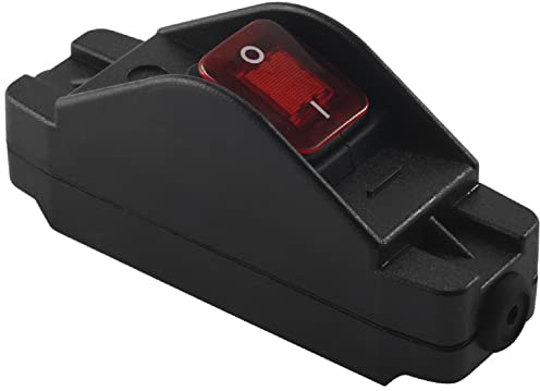 Veciado 30A 220 V JR-617 Ligne éTanche Moyen Interrupteur de Ligne Ligne Plate Ronde Contact Argent Double Coupe Interrupteur Anti-PoussièRe