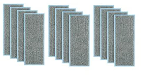 WCPAR 12 Pcs Cleaning Cloth Accessories Compatible with Irobot Braava Jet M6 Robot Mop Vacuum Cleaner Cleaning Cloth Irobot (Color : Gold)