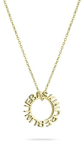 LIEBESKIND BERLIN Damen Schmuck – Lettering Collection - Ketten, Ohrringe und Armschmuck aus Edelstahl in verschiedenen Farben - modern & alltagstauglich