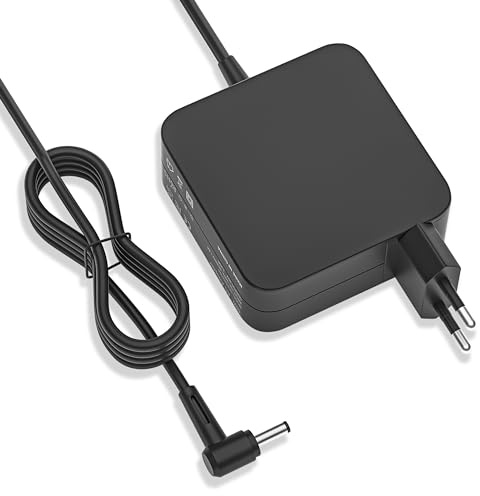65W Cargador Portatil para Lenovo IdeaPad 100 100S 110 110S 120 120S 310 | para 320 330S S340 510 710S, Flex 4 1470 1580 1130 Flex 5 1570 1470 ADL45WCC ADLX65CCGU2A PA-1450-55LL Ordenador Adaptador