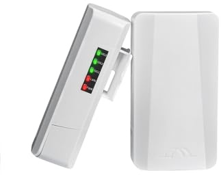 PUSR Punkt zu Punkt/MultiPoint Gigabit Wireless Bridge Doppelband 5.8G WiFiIP64 wasserdicht Bis zu 2KM 300Mbps Hochgeschwindigkeit 8dBi High-Gain Antenne 100Mbps Drahtlose Brücke im Freien USR-ST508E