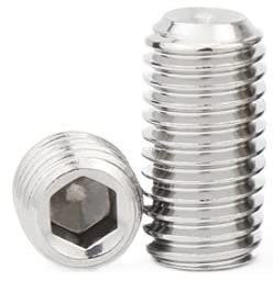 10/20/50PCS M2 M2.5 M3 M4 M5 M6 M8 Edelstahl 304 Innensechskant Stellschrauben Madenschraube(2mm,M8(10pcs))