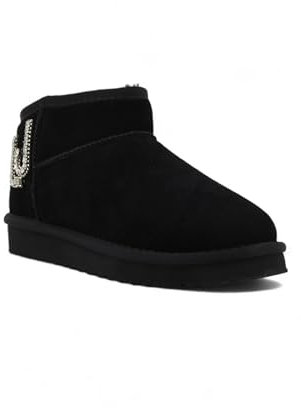 Scarpe donna Liu Jo stivaletto in pelle scamosciata Jil 01 black D25LJ42 SF4237PX00222222 37