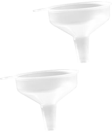 DECHOUS Imbuto Per Il Trasferimento Di Liquidi Con Manico in Plastica Set Da 100 Mini Imbuti Per Il Riempimento Di Bottiglie E Applicazioni Cosmetiche