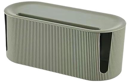 Cable Management Box | Dustproof Cable Tidy Box | Wire Organizer Box | Plug Board Storage Box | Wire Storage Extension Hider for Tvs Computers Desks, ABS