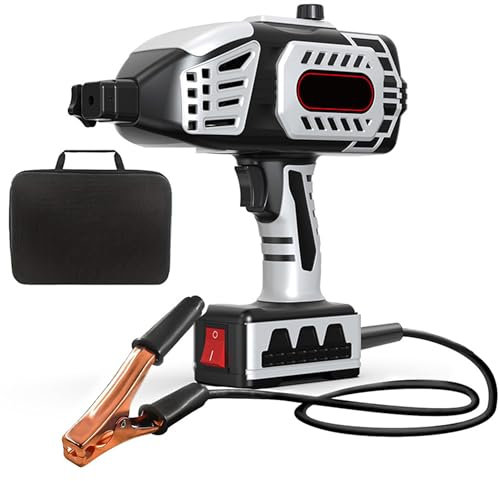 WuDLi Handheld Welder, 110V/220V Portable Welder, Small Arc Torch with IGBT Inverter 6 Variable Current Adjustments for 3/32‘-1/8’ (2.5-3.2mm) Welding Rods