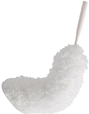 Plumero de Limpieza Retráctil de Fibra Pp Blanco para Polvo