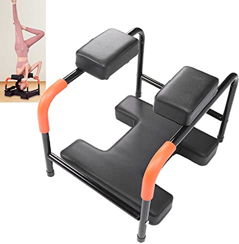 Multifunktionaler Yoga-Hocker und Kopfständer-Stuhl – vielseitige Handstand-Bank für Zuhause, Fitnessstudio, lindert Müdigkeit und baut Kraft auf, perfekt für Familientraining