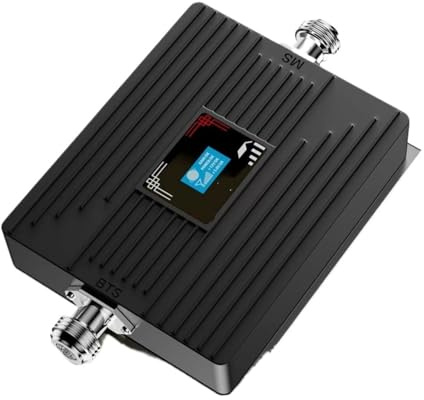 Repeater 2G 3G 4G Cellular Signal Amplifier 700 1800 2100 MHZ Mobile Booster Easy Wide Compatibility(UMTS-B1-2100Mhz)
