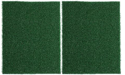 ifundom 2Pcs Aquarium Artificial Grass Mat 20X25Cm – Simulated Aquatic Plant Turf for Fish Tank and Turtle Terrarium – Plastic Reptile Background Carpet for Home Aquarium Decoration