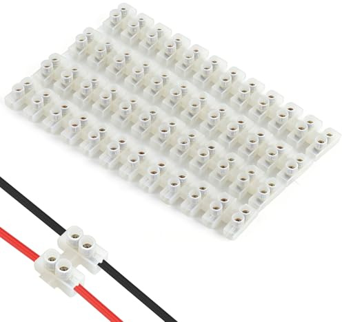 LiangSanXin 4 Sets steckbare Lüsterklemmen 2-polig 30A Kabelverbinder