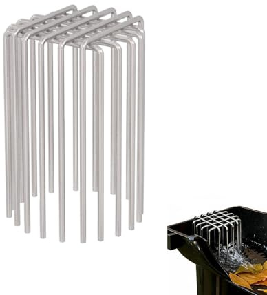 Protector para Canalones,Filtro Flexible Antiatascos - Rejilla para Techo y Desagüe - para Hojas Restos Pájaros Animales Jardín Patio Exterior