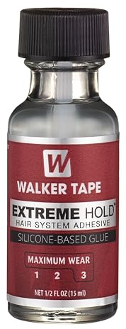 Walker Tape Extreme Hold Silicone-Based Glue Maximum Wear, 0.5 Ounce