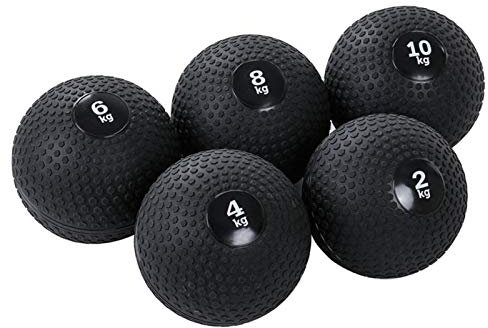 Medizinbälle HUA Männliche Und Weibliche Fitnessmedizin-Kugel-Kit 30kg / 2kg, 4kg, 6kg, 8kg, 10kg, rutschfeste Langlebige PVC-Gravity Grand Slam Ball, Für Home Gym-Trainingsball