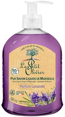 LE PETIT OLIVIER - Le Petit Olivier Pur Savon Liquide À La Lavande 300Ml - Lot De 3 - Vendu Par Lot