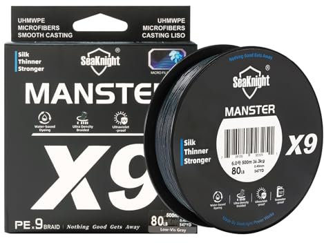 SeaKnight X9 9 Fach Angelschnur Geflochten Salzwasser 150M/300M/500M PE Geflochtene Angelschnur 9 Stränge Super Stark Karpfen Angelschnur Forelle 17-80LB