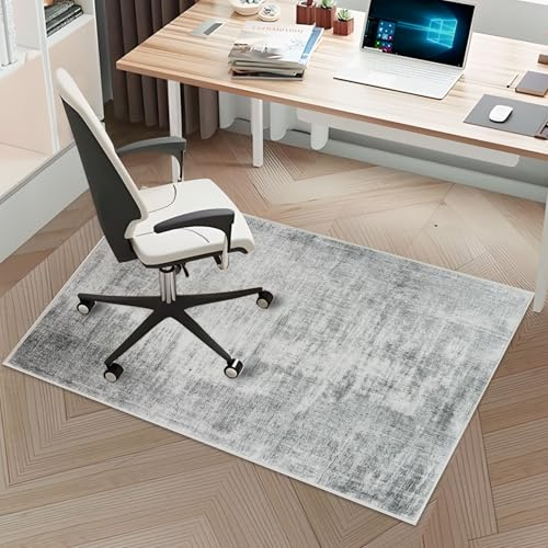 Tapis de protection de sol pour chaise de bureau 120x150cm, tapis de protection pour chaise de bureau, tapis de protection de sol pour sols durs, tapis de chaise de bureau antidérapant, tapis de