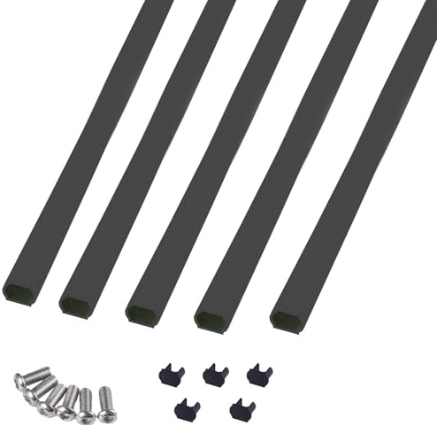 inferriate per finestre Barre di Sicurezza Verticali per Finestre Regolabili su E Giù, Asta di Protezione Temporanea per Finestre da Seminterrato/Doccia/Camera da Letto Senza Foratura(Gray,37/940mm)