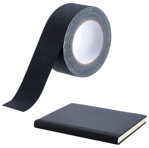 NBEADS 30 Yards Black Masking Tape, 5cm Wide Painters for Painting Tape Decorative Paper Tapes Adhesive Tapes for Art Crafts Painting Labeling Scrapbook