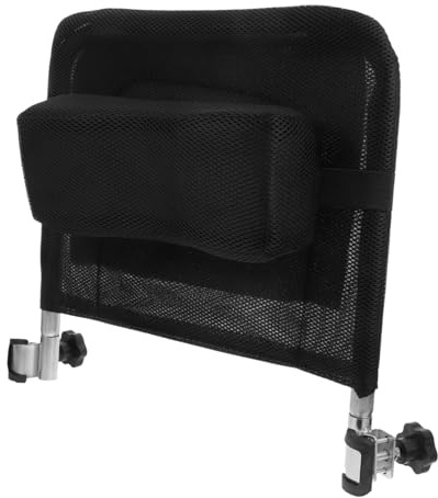 Abnehmbare aus Rollstuhl Rückenlehne Höhenverstärkung Mesh Stoff | Ergonomische Form, Weiche Füllung, Präzise Verarbeitung, Stabile Ausführung, Passend für Rollstuhl