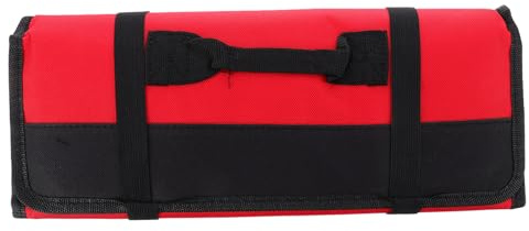 SHINYPASING Pochette de Chef en Tissu Oxford 22 Emplacements, Grosse Capacité, Légère et Multifonction pour Transport de Couteaux en Extérieur Café