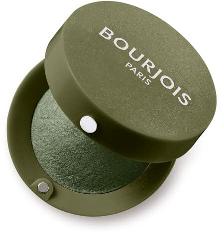 Bourjois - Ombre à paupières Petite Boîte Ronde - Facile à appliquer - Miroir intégré - Texture poudre crémeuse - 09 Itsy bitsy khaki 1,2gr