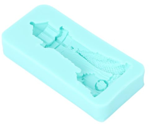 Silikon Backform Leuchtturm Fondantform Für Diy Kuchen Dekorationen, Antihaftbeschichtet Und Hitzebeständig, Vielseitig Für Schokolade Und Marzipan