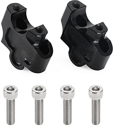 Topteng Motorcycle Handlebar Risers, CNC Handle Bar Clamp Riser 27mm Fit for Rebel CMX 250 300 500 1100 2017-2021