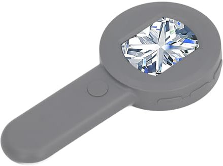 Elektronische Lupe mit 8 LED-Leuchten, USB-Digitalmikroskop Zur Münzinspektion, Handmikroskop Zum Schweißen und Basteln