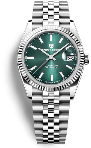 Pagani Design PD1645 Herrenuhr 42MM Herren Automatikuhr Japan Automatikwerk 100M Wasserdicht, Edelstahl, Saphirspiegel, Sport Business Uhr.