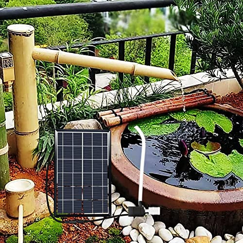 DDNGEJ Fontana Solare Fontana Zen Fontana da Giardino Caratteristica Fontane Decorazione Decorazione per la casa per Interni ed Esterni Cortile Prato