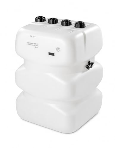HELGUEFER – Deposito Gasoil 500 Litros Homologado | Bidon Gasoil Polietileno Alta Densidad PEAD, Resistente, Duradero | Modelo Alto Espacios Reducidos, Ergonómico | Uso Doméstico e Industrial