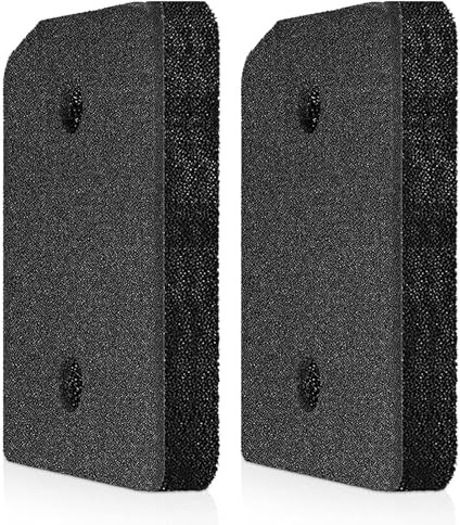ArrogantF 9164761 Dryer Plinth Filter Replacement for Miele Dryer T1 Heat Pump Tumble Dryer 2 PCS,Foam Filter fit for T1 Models TMB540WP TKS850WP TKG840WP TKS650WP TKB150WP and More