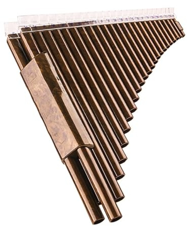 panflöte erwachsene Doppelpanflöte Professionelles Anfängerinstrument 48-Röhren-Panflöte 16 Bass